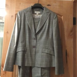Wool pant suit